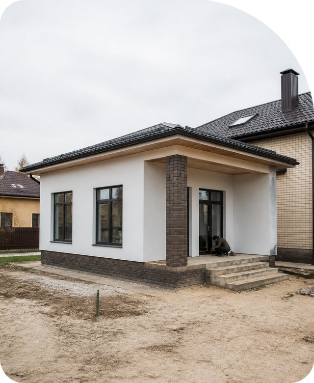 Строительство одноэтажной пристройки в Карпинске от 462060 р. | РадиДОМА-Кпн